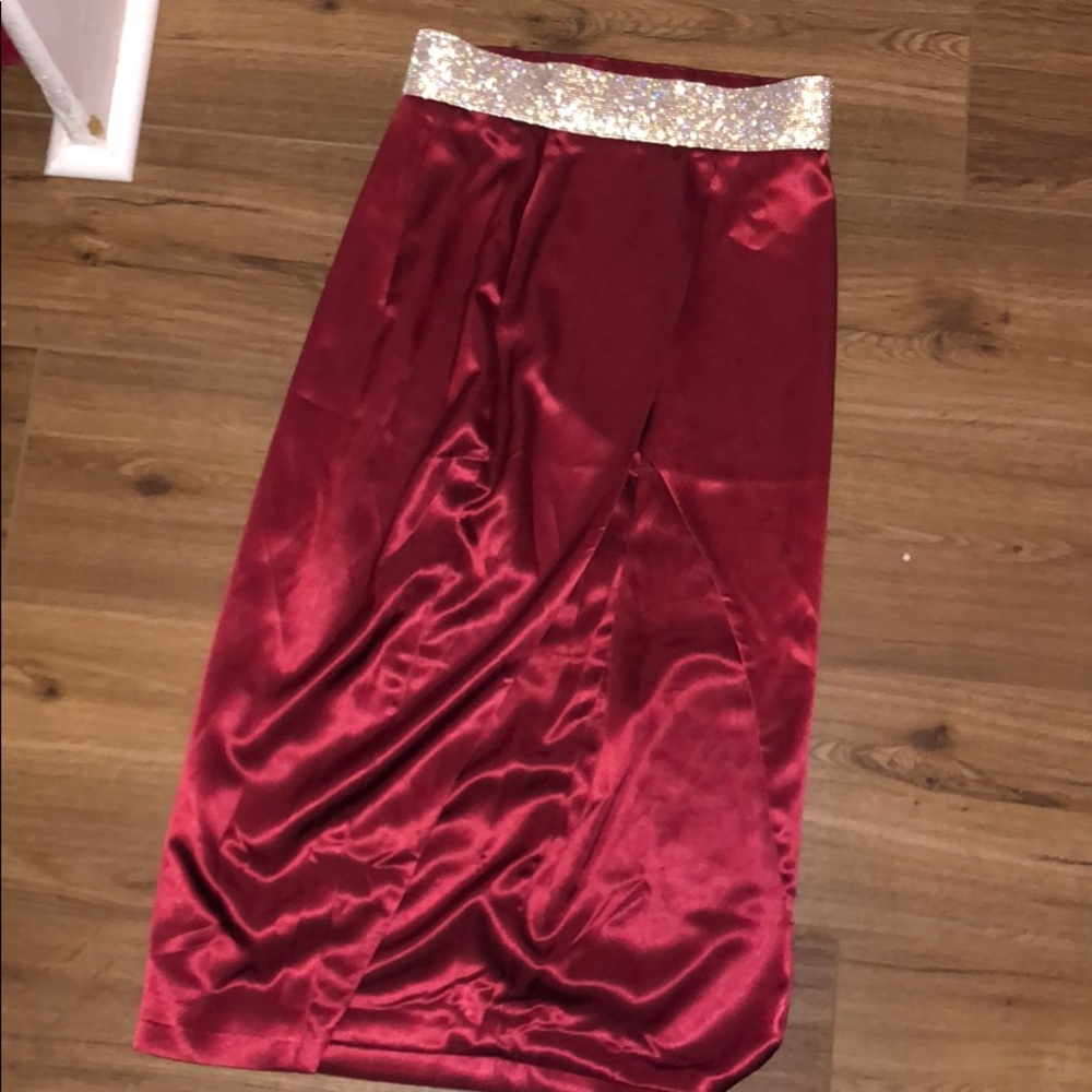 Meshki rhinestone skirt
